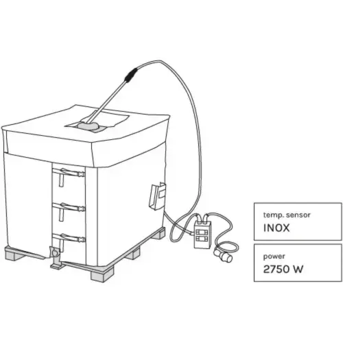 Riscaldamento inox no 