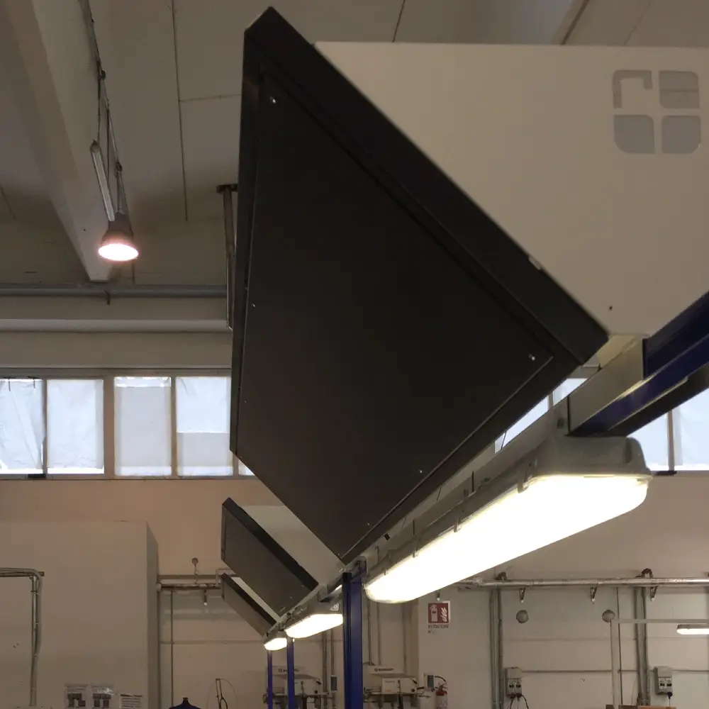 Pannello radiante per soffitto