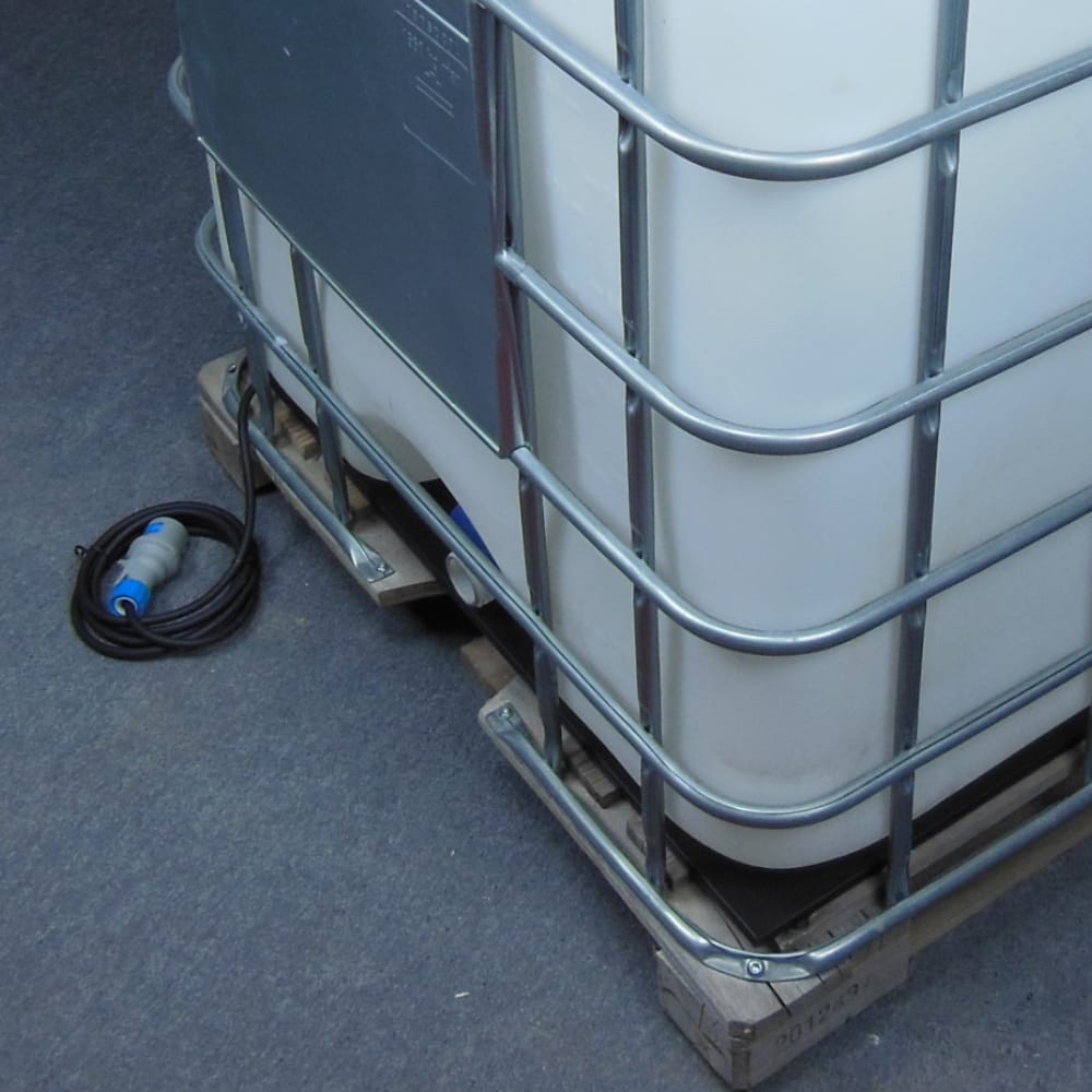 Pedana riscaldante per IBC