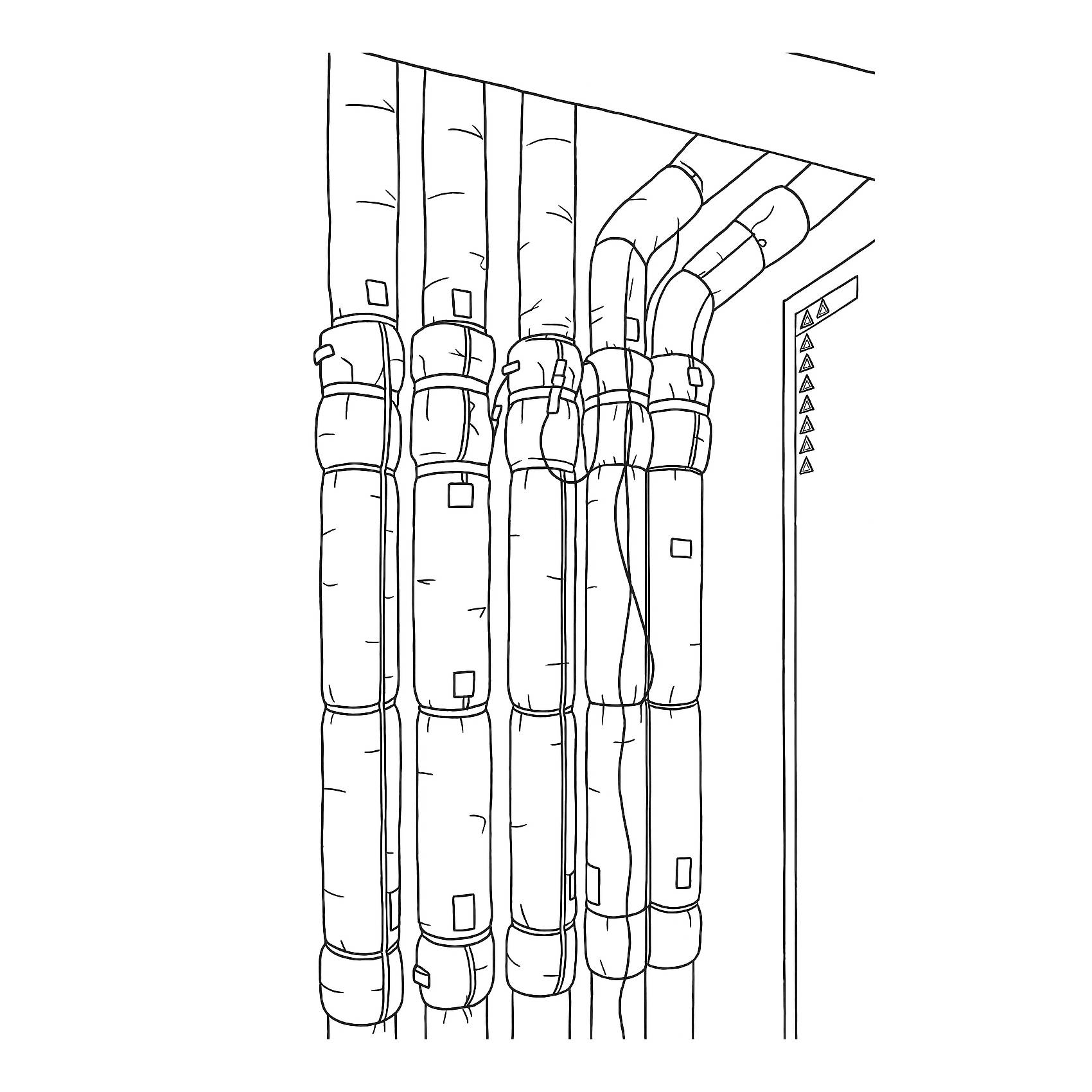 Termocoperte tubazioni vuoto